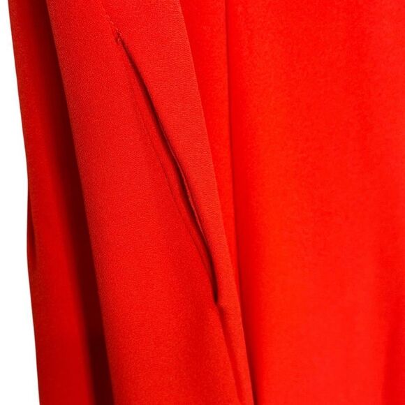 Lulus Moment For Life Red Halter Jumpsuit | Size L - Picture 6 of 9